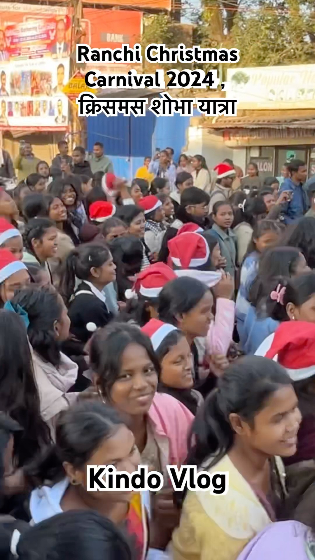Ranchi Christmas Carnival 2024 , क्रिसमस शोभा यात्रा/video97